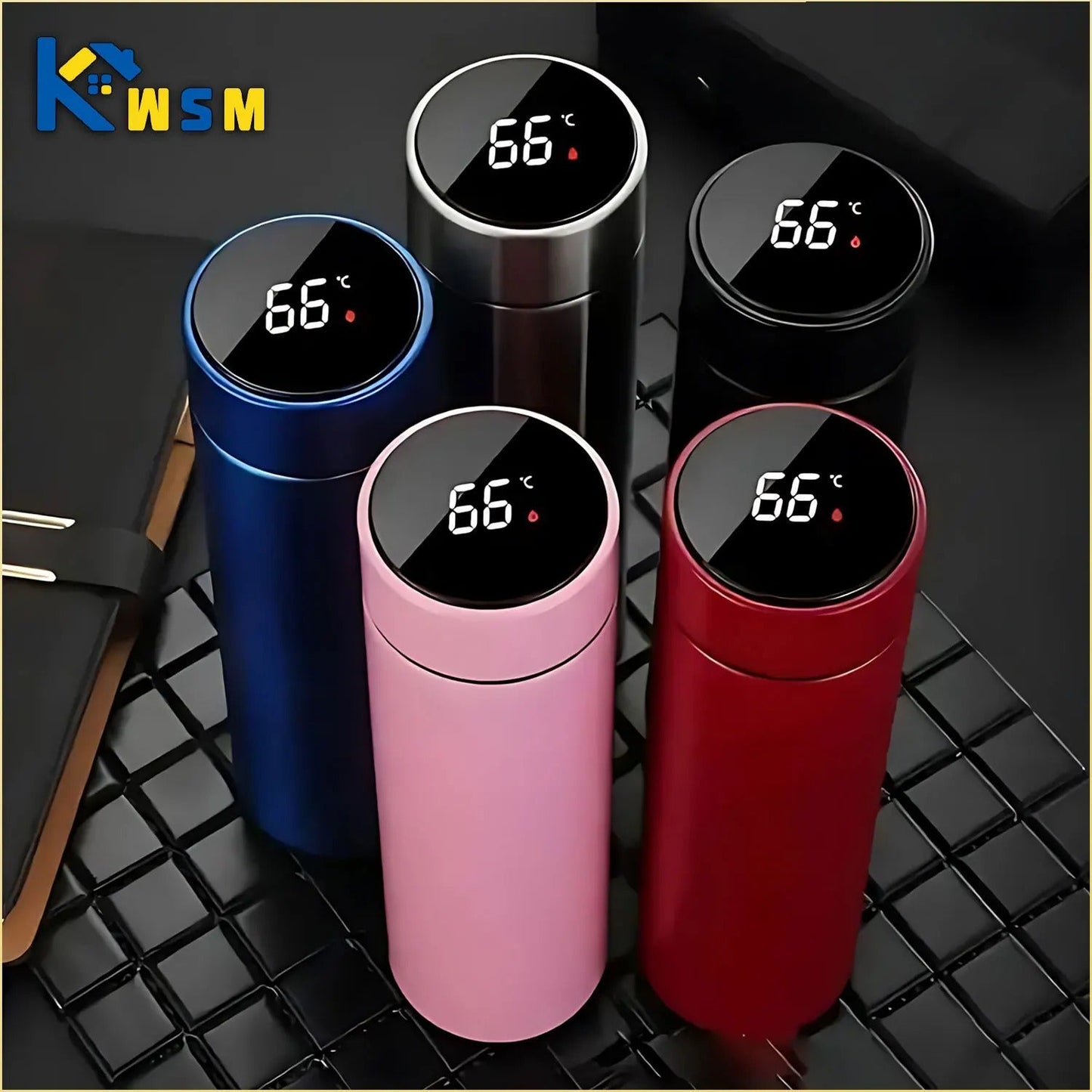 500ML Temperature Display Thermos Cup