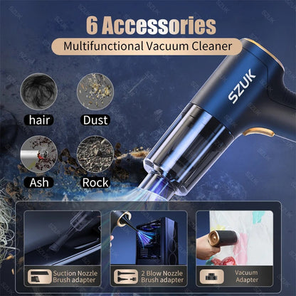 3 In 1 Portable Vacuum Cleaner Wireless